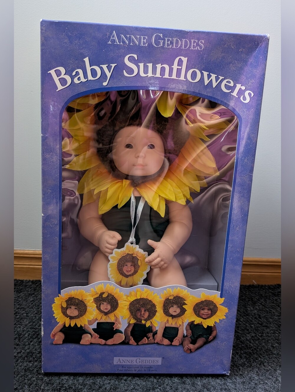 Anne Geddes Baby Sunflowers Doll